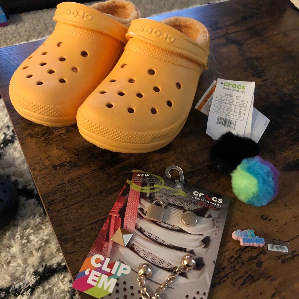 Brand New Fleece Lined Crocs